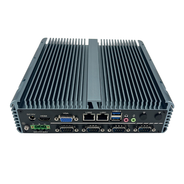 Customized Industrial Mini PC with Intel Celeron i7-7500U Embedded Microcomputer with 4GB DDR4 for Business Use or Computer