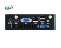 ELAKY NANO10 Nouveau Mini PC Intel Core I7 Max 32 Go DDR4 SSD GDDR4 4K pour 2K VGA Double LAN en option Windows 10/11/Linux