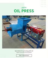 Industriële persmachine voor het persen van rode palmolie, extractielijn voor oliepersen, machines en apparatuur