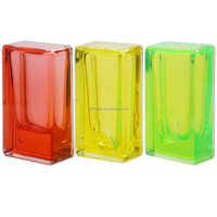 Nouvel ensemble de tubes à gel acryliques rectangulaires pour fidget, minuteur liquide apaisant et relaxant, minuteur sensoriel pour besoins spéciaux