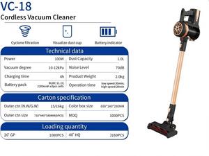 <span class=keywords><strong>Aspirateur</strong></span> Balai <span class=keywords><strong>Sans</strong></span> Fil Rechargeable pour la Maison, Vente en Gros Usine, <span class=keywords><strong>Aspirateur</strong></span> à Main <span class=keywords><strong>Sans</strong></span> Fil et <span class=keywords><strong>Sans</strong></span> <span class=keywords><strong>Sac</strong></span> pour <span class=keywords><strong>Poils</strong></span> de Chats, Chiens et <span class=keywords><strong>Animaux</strong></span> Domestiques - Product Image 6