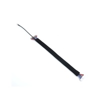 YZlink Kunden spezifische Kabelbaum-Montage DF14-20P LVDS-Kabel 40-poliges LCD-Bildschirm-Panel-Kabel