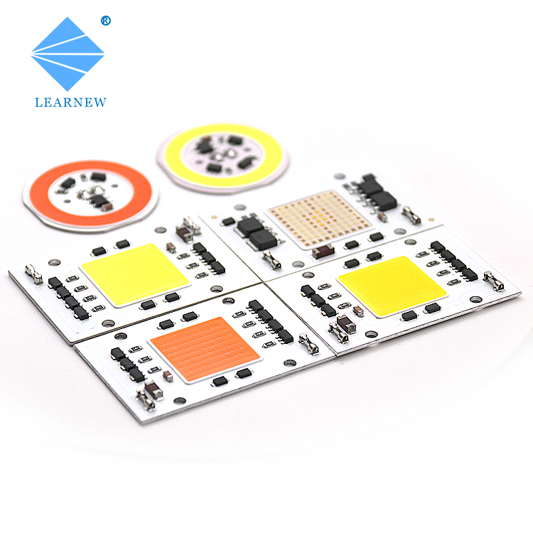 AC LED 30W 50W 100W 150W COB Light Chip 220V Smart Lamp Driverless For Floodlight