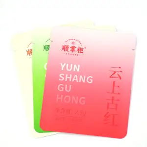 Zhongbao Trung Quốc nhà máy nhà sản xuất phân hủy sinh học trà mini bao bì gói khác nhau của 3 side kín Pouch