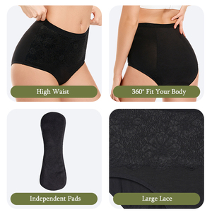 Protège-slips réutilisables et respirants <span class=keywords><strong>pour</strong></span> l'incontinence <span class=keywords><strong>urinaire</strong></span> quotidienne des femmes âgées – Écologiques et lavables <span class=keywords><strong>pour</strong></span> le contrôle des fuites urinaires - Product Image 5
