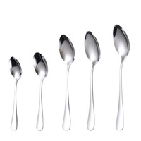 Usine Dingyong OEM/ODM – Ensemble de couverts classiques en acier inoxydable 1010 poli miroir, manche long, pour steak, dessert, café, thé, maison et hôtel