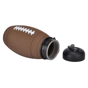 Botella de Agua Deportiva de Silicona, Portátil, Libre de BPA, Plegable, con Forma de Balón de Rugby, para Niños - Product Image 4