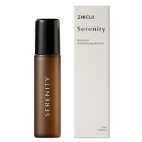 TSA Friend Serenity Roll-on Huile Essentielle Pré-diluée Mélange Menthe Poivrée Sauge Lavande Encens Myrrhe Huile Aromatique Apaisante en Roll-on