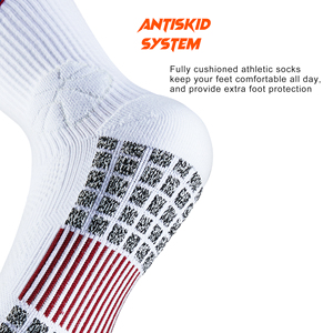 Calcetines Deportivos de Alta Calidad al por Mayor, Cómodos, con Logotipo Personalizado, Acolchados, para Correr, Baloncesto, para Hombre y Mujer - Product Image 4