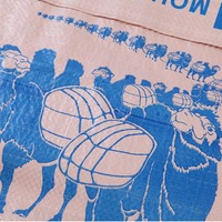 Les sacs en papier vides faits sur commande 50 kilogrammes de ciment pp vident l'emballage de sac de ciment pour le ciment de emballage