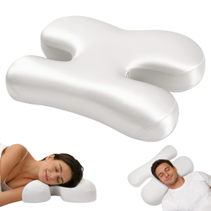 Orthopedic H Shape <b>Nursing</b> Cervical Beauty Pillow Memory Foam Filling Anti Aging Anti Wrinkle Pillow - Product Image 1