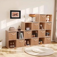 Panier de rangement moderne pliable en bambou tressé, grand panier à linge avec poignées en corde pour le rangement des jouets et des vêtements