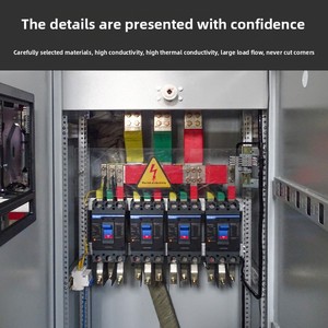 Ggd tủ điều khiển phân phối điện hoàn chỉnh với các tính năng bù công suất phản kháng đầu vào/đầu ra điện áp cao/thấp - Product Image 4