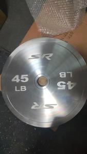 <span class=keywords><strong>Techfit</strong></span> Plaque en acier chromé Équipement de fitness pour salle de sport à domicile Plaques d'haltères - Product Image 2