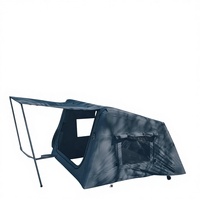 Tente gonflable légère, imperméable, à ouverture rapide, ignifuge, pour 2-3 personnes, avec pare-soleil, idéale pour la randonnée