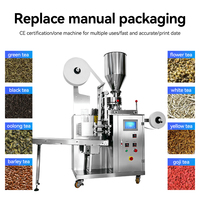 Machine de remplissage entièrement automatique Modèle 11 pour sachets de thé, granulés de café, emballage alimentaire avec étiquetage de haute précision