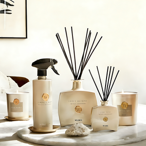 LALATA Diffuseur à bâtonnets personnalisé longue durée sans flamme ni feu, parfum d'ambiance pour la maison et la chambre, coffret cadeau - Product Image 1