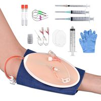 Kit d'entraînement pour pansement IV portable, Modèle de ponction veineuse pour l'avant-bras, Kit d'entraînement à l'injection intraveineuse
