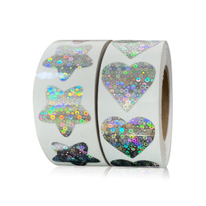 Autocollants adhésifs imperméables UV avec forme personnalisée pour la fabrication de bougies et les cadres photo, en papier de qualité - Product Image 2