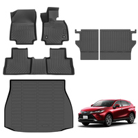 Accessoires d'intérieur de voiture 3D TPE Tapis de sol de voiture Doublure de sol pour Toyota Harrier 30 Harrier 60 Harrier 80 Tapis de voiture