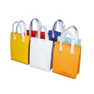 Customized Logo Takeaway Lunch Food Beverages Packaging Thermal Insulated Cooler Bag for Take Away Barbecue - Product Image 1