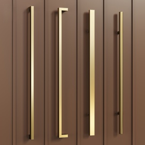 Poignées <span class=keywords><strong>de</strong></span> <span class=keywords><strong>porte</strong></span> en verre minimalistes modernes Salle <span class=keywords><strong>de</strong></span> réunion en <span class=keywords><strong>bois</strong></span> Acier inoxydable Grande <span class=keywords><strong>poignée</strong></span> <span class=keywords><strong>de</strong></span> <span class=keywords><strong>porte</strong></span> Poignées <span class=keywords><strong>de</strong></span> <span class=keywords><strong>porte</strong></span> simples et robustes - Product Image 1