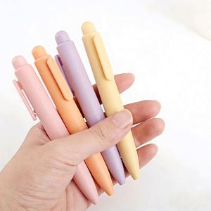 Promotional Plastic Ballpoint <b>Pens</b> Wholesale <b>Multi</b>-<b>color</b> Kawaii Ballpoint <b>Pens</b> with Custom logo for Corporate Event Gifts - Product Image 5