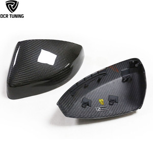 Per <span class=keywords><strong>Audi</strong></span> <span class=keywords><strong>A3</strong></span> S3 RS3: Calotte Specchietti in Fibra di Carbonio Secca, Guscio Sostitutivo per Specchietti Retrovisori in Vero Carbonio - Product Image 6