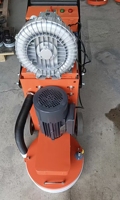LIANDIAN Pulidora de Hormigón Semiautomática con Motor Siemens, Bomba Manual, Caja de Cambios, Ancho de Trabajo de 350 mm, Giro Corto