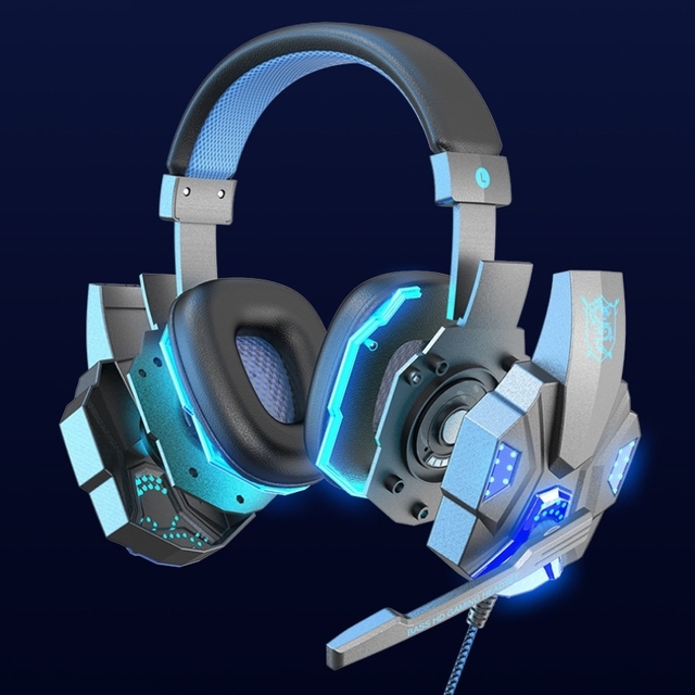 Lightweight Gaming Luminous Gaming Headset HIFI Noise-Canceling Gaming Machine Computer Laptop Special Headset
