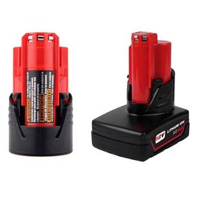 Pour <span class=keywords><strong>Milwaukee</strong></span> 48-11-2450 <span class=keywords><strong>M12</strong></span> Red Lithium HIGH OUTPUT 5.0Ah XC5.0 Batterie - Product Image 1
