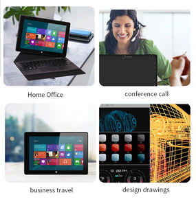 2024 nouveau Intel 12GB Ram 256GB Rom 10.1 pouces Super mince et léger ordinateur portable fenêtre 11 2-en-1 tablette Pc - Product Image 5