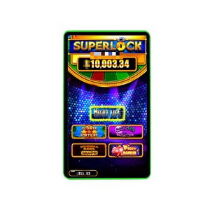 Super Lock <span class=keywords><strong>Link</strong></span> 5 1 <span class=keywords><strong>Mini</strong></span> Machine de jeu de skill, construction métallique, interface anglaise - Plateau de jeu multijoueur pour la vie nocturne/les chats - Product Image 2