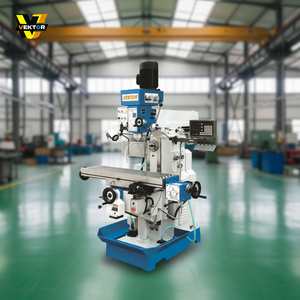 เครื่องเจาะ ZX6350C 1.5KW/2.2KW พร้อมระบบป้อนอัตโนมัติ สำหรับงานโลหะ ใหม่และมือสอง 380V พร้อมมอเตอร์ PLC - Product Image 1