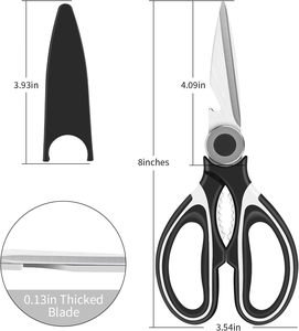 Premium Quality Industrial-Grade Stainless Steel <b>Kitchen</b> Scissors DIY Household Scissor & <b>Shear</b> - Product Image 2