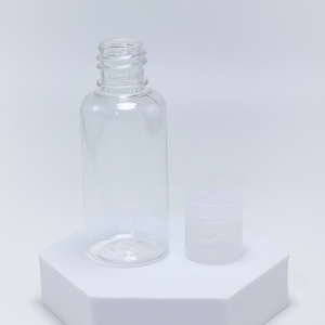 PET Transparent Flip Top <b>Cap</b> Squeeze <b>Plastic</b> Perfume Bottle Spot Sizes 30ml 50ml 100ml 120ml 200ml 250ml 300ml 500ml Shampoo - Product Image 3