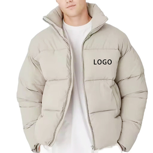 Giacca Varsity Primaverile <span class=keywords><strong>da</strong></span> <span class=keywords><strong>Uomo</strong></span>, Impermeabile, Antivento, Traspirante, <span class=keywords><strong>Casual</strong></span>, Imbottita, con Cerniera, in Tessuto Tinta Unita, Abbigliamento Personalizzato - Product Image 1