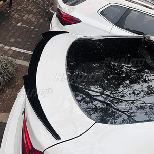 สปอยเลอร์หลังสำหรับ BMW X6 F16 X6M ปี 2014-2019  ลิ้นสปอยเลอร์ฝากระโปรงท้าย สีดำเงา/ลายคาร์บอน - Product Image 6