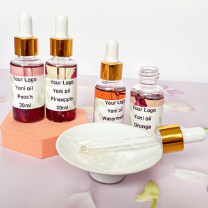 Huile Yoni de marque privée, <span class=keywords><strong>lubrifiant</strong></span> féminin avec des huiles essentielles de menthe et de rose, 100% herbes naturelles, 30 ml pour l'équilibre du pH et le contrôle des odeurs - Product Image 5