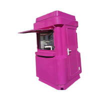 Kiosque de Vente Alimentaire Ambulant Durable en Fibre de Verre (FRP/GRP) – Stand Mobile Extérieur Portatif Pliable pour Stockage Alimentaire