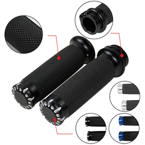 Puños Universales para Manillar de Motocicleta para Harley Touring Road King Softail Sportster 883, Accesorios Modificados para Motocicleta - Product Image 4