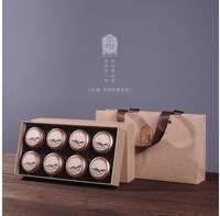 Coffret Cadeau de Luxe Vide pour Thé, Boîtes à Thé en Aluminium de Qualité Alimentaire, Emballage Personnalisé pour Thé, Vente en Gros, Logo Personnalisé Accepté