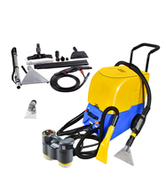 Máquina de Limpieza a Vapor EB-400S con Función de Espuma para Limpiar Sofás, Alfombras, Asientos y Interiores de Automóviles con Funciones de Vapor y Secado