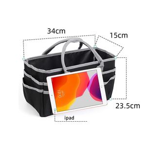 美术用品颜料收纳袋 手提式收纳袋 户外素描收纳袋 教学收纳篮 多个口袋 - Product Image 2