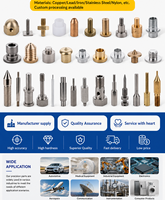 Tourneuses CNC de précision automatiques pour vis et pièces non standard en acier inoxydable, cuivre, fer, aluminium