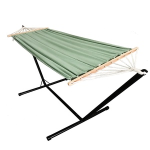 Võng Vườn Ngoài Trời Chứng Nhận GS Có Võng Đứng Không Có Thanh Gỗ Khung Võng Chất Liệu Vải Bố - Product Image 4