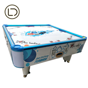 LeaderDream Adulto Blanco Azul Super 4 Personas Múltiples Air <span class=keywords><strong>Hockey</strong></span> Table Fan Hokey Table Air <span class=keywords><strong>Hockey</strong></span> 4 Player - Product Image 1