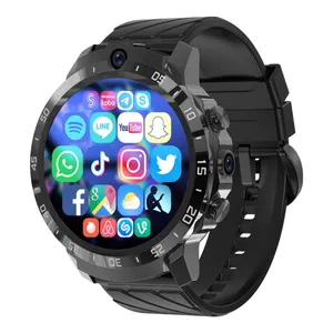 Dropshipping MT27 4G+64G 1.6 Inch IP67 Waterproof 4G Android 8.1 Smart Watch Support Heart Rate GPS Android Watch