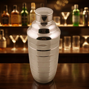 Shaker à cocktails moderne de haute qualité, écologique, en acier inoxydable, 750 ml, noir, pour bar, usage domestique, mélangeur professionnel pour barman - Product Image 4