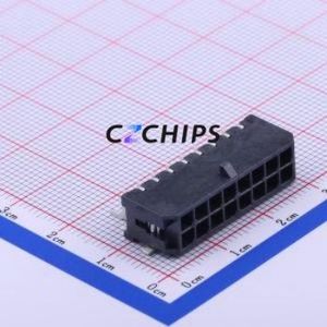 X3025WRS-2x08D-LPSW Wire-to-Board Pin Header SMD,P=3mm,Horizontal Mount Connector 2x8P 3mm Horizontal Mount 16P - Product Image 1